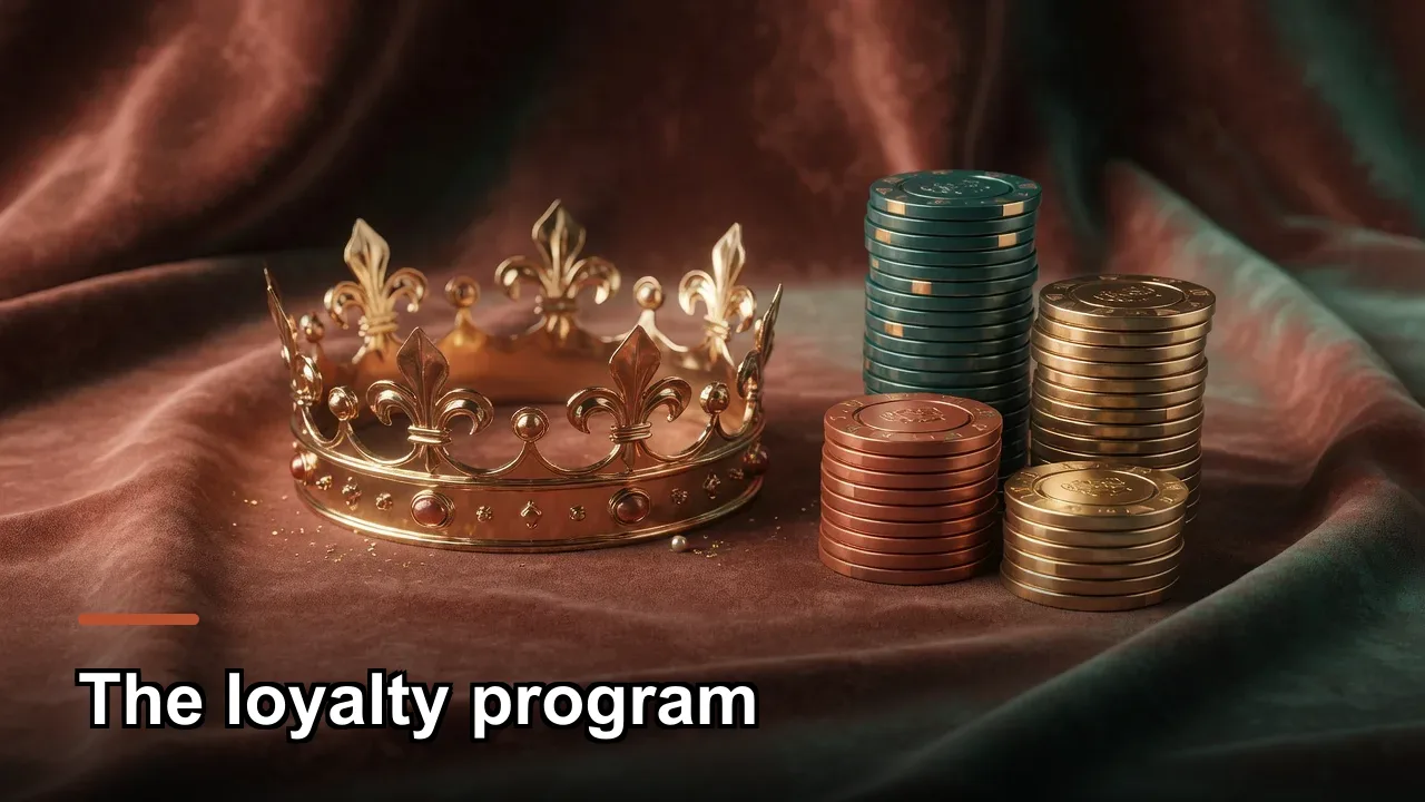 Casino Rewards six-tier loyalty ladder with Status Points and VIP Status Match